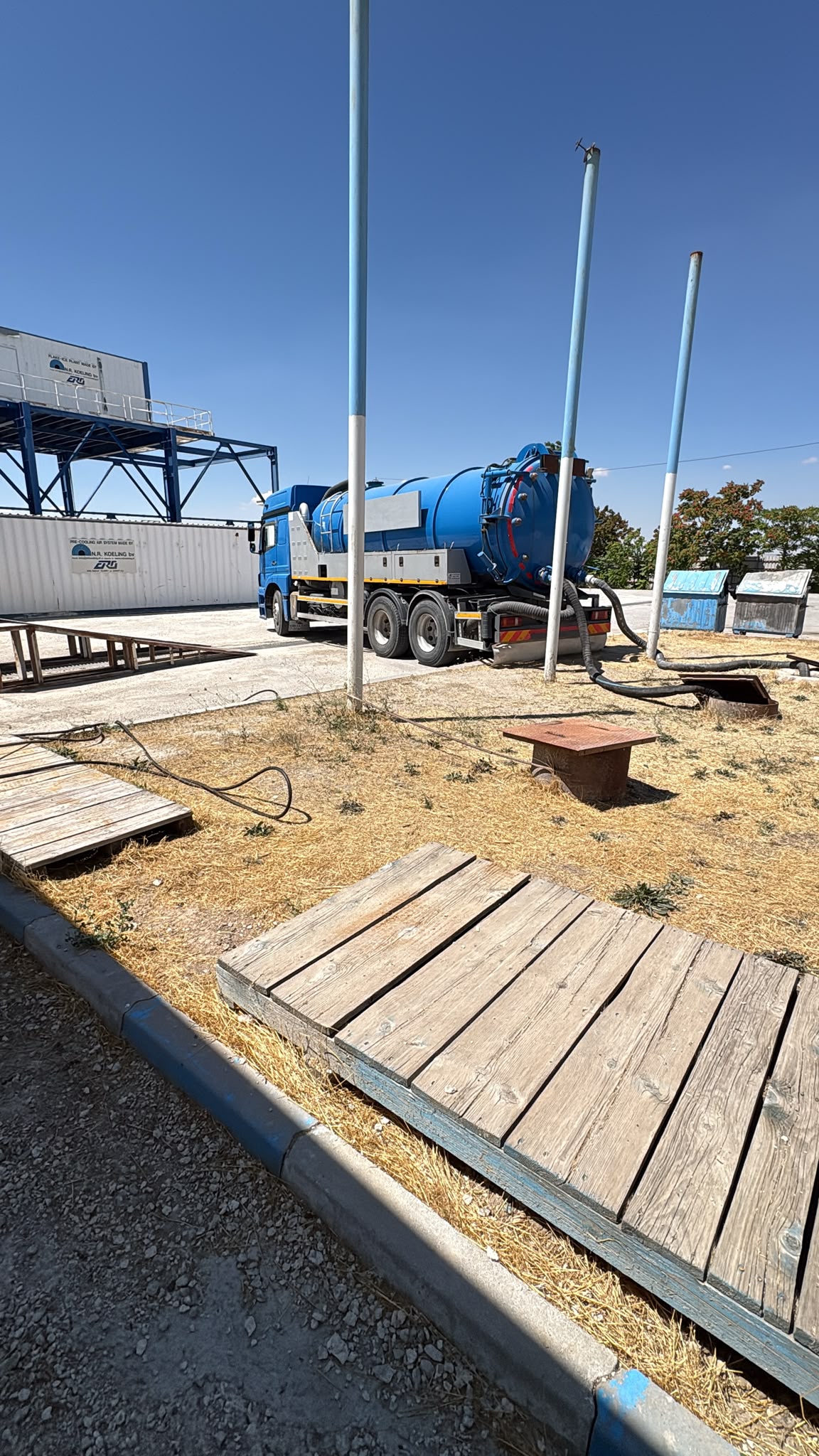 Tesis altyapı vidanjör hizmeti